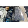 Image 2 : MINI SKID STEER 37" HYDRAULIC ARTICULATING POWER BROOM ATTACHMENT