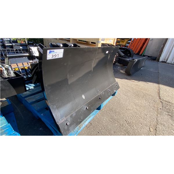 MINI SKID STEER 39" HYDRAULIC ARTICULATING PLOW ATTACHMENT