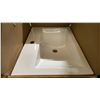 Image 2 : PAIR OF PORCELAIN VANITY SINKS APPROX 21.5" X 18"