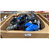Image 1 : PALLET CRATE OF APPROXIMATELY 50 ASSORTED PAIRS OF SKI BOOTS *MUST TAKE ALL ON PALLET, PALLET CRATE