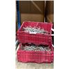 Image 1 : 3 PLASTIC BINS OF ASSORTED INDUSTRIAL SCREW / HARDWARE
