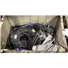 Image 6 : 5 PLASTIC BINS OF ASSORTED ELECTRICAL ITEMS, BALLAST, LIGHTS & CABLES *PLASTIC BINS INCLUDED*