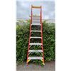 Image 1 : WERNER PODIUM MAX 6' ORANGE CARBON FIBER INDUSTRIAL PLATFORM LADDER