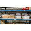 Image 1 : SHELF OF 4 ASSORTED PORCELAIN/CERAMIC SINKS