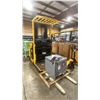 Image 1 : 2001 YALE OS030BEN24TE105 STAND ON ELECTRIC ORDER PICKER WITH 6483.1 HOURS, 24 VOLT BATTERY, 2500LB
