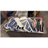 Image 2 : PALLET CRATE + BIN OF ASSORTED DECORATIVE EVENT LETTERS & NUMBERS *BINS NOT INCLUDED*