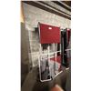 Image 1 : METAL FRAMED MOBILE TABLE CART