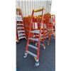 Image 1 : WERNER PODIUM 4' ORANGE CARBON FIBER INDUSTRIAL PLATFORM LADDER