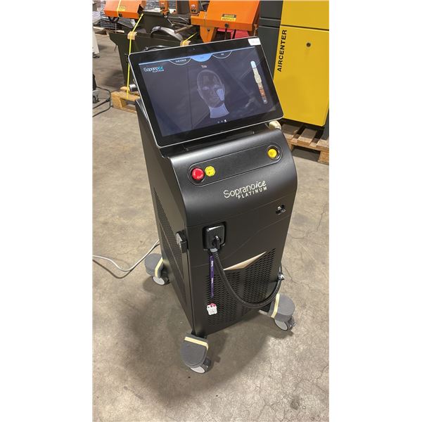 2023 ALMA SOPRANO ICE PLATINUM COMMERCIAL ESTHETICIAN MULTI-WAVELENGTH LASER HAIR REMOVAL SYSTEM