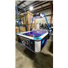 Image 1 : HOCKEY STARS COMMERCIAL COIN OPERATED MOBILE AIR HOCKEY TABLE WITH OVERHEAD DIGITAL DISPLAY