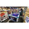 Image 3 : HOCKEY STARS COMMERCIAL COIN OPERATED MOBILE AIR HOCKEY TABLE WITH OVERHEAD DIGITAL DISPLAY