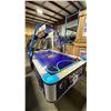 Image 4 : HOCKEY STARS COMMERCIAL COIN OPERATED MOBILE AIR HOCKEY TABLE WITH OVERHEAD DIGITAL DISPLAY
