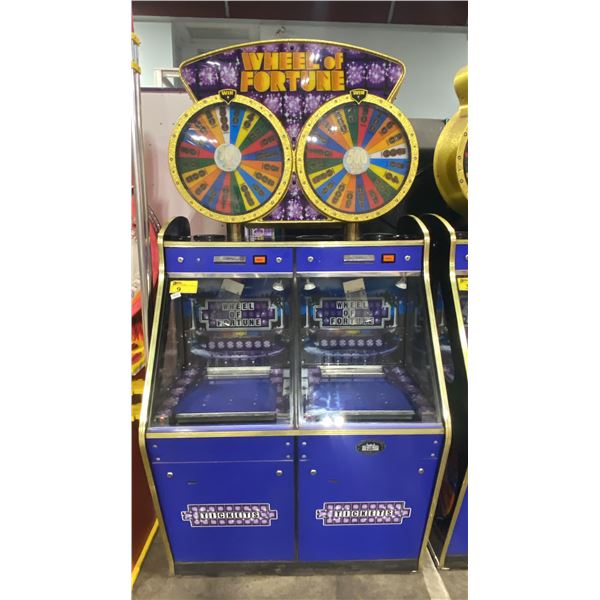 ICE GAMES WHEEL OF FORTUNE COMMERCIAL COIN OPERATED ARCADE TOKEN REDEMPTION MACHINE