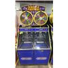 Image 1 : ICE GAMES WHEEL OF FORTUNE COMMERCIAL COIN OPERATED ARCADE TOKEN REDEMPTION MACHINE