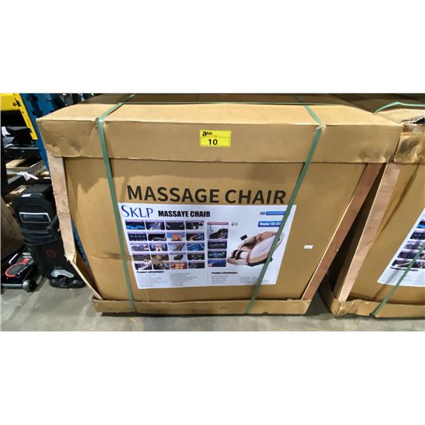 SKLP SK-S13 HIGH-END RECLINING FULL-BODY ZERO GRAVITY MASSAGE CHAIR WITH TOUCHSCREEN CONTROLS,