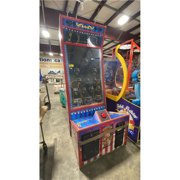 TEAMPLAY FISHBOWL FRENZY DIGITAL COMMERCIAL COIN OPERATED ARCADE TICKET REDEMPTION MACHINE