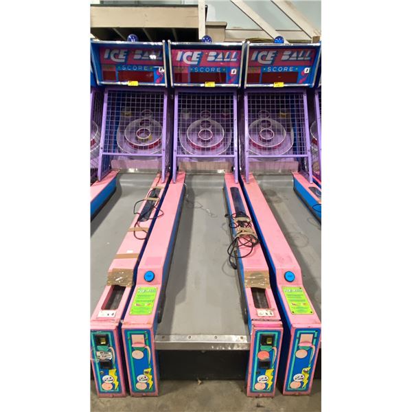 ICE BALL DIGITAL SCORE BOARD SKEE-BALL COMMERCIAL COIN OPERATED ARCADE REDEMPTION MACHINE