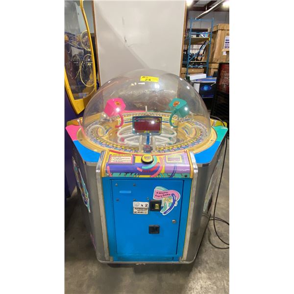 ICE GAMES CYCLONE COMMERCIAL COIN OPERATED ARCADE TICKET REDEMPTION MACHINE