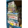 Image 1 : 2 STACKS OF ASSORTED BOARD GAMES- SOME UNSEALED