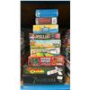 Image 3 : 2 STACKS OF ASSORTED BOARD GAMES- SOME UNSEALED