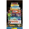 Image 3 : 2 STACKS OF ASSORTED BOARD GAMES- SOME UNSEALED