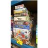 Image 1 : 2 STACKS OF ASSORTED BOARD GAMES- SOME UNSEALED