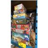Image 1 : 2 STACKS OF ASSORTED BOARD GAMES- SOME UNSEALED