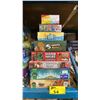 Image 3 : 2 STACKS OF ASSORTED BOARD GAMES- SOME UNSEALED