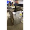 Image 1 : 16" STAINLESS STEEL NATURAL GAS COMMERCIAL DROP IN DEEP FRYER