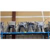 Image 1 : 4 METAL CURVED BACK MODERN CAFE CHAIRS