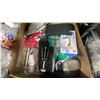 Image 2 : 3 LARGE BOXES OF ASSORTED RESTAURANT DISHWARE, TAKE-OUT BAGS, & UTENSILS