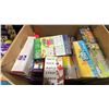 Image 2 : 2 BOXES OF ASSORTED CARD GAMES & MINI GAMES *MOST SEALED*