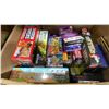 Image 2 : 2 BOXES OF ASSORTED CARD GAMES & MINI GAMES *MOST SEALED*