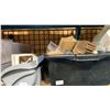 Image 6 : SHELF OF ASSORTED RESTAURANT ITEMS, TRAYS, & PRINTER