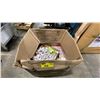 Image 1 : LARGE BOX OF ASSORTED VAPE JUICE & PODS
