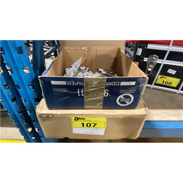 BOX OF SPARK PLUGS & REPLACEMENT EQUIPMENT IGNITIONS