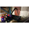 Image 3 : 2 SETS OF BILLIARDS BALLS, ASSORTED CUES, SCOREBOARD, CUE CASE, TRIANGLE & WALL MOUNT CUE HOLDER