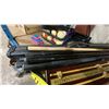 Image 6 : 2 SETS OF BILLIARDS BALLS, ASSORTED CUES, SCOREBOARD, CUE CASE, TRIANGLE & WALL MOUNT CUE HOLDER