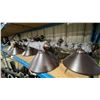 Image 2 : 4 SETS OF BROWN TRI-LIGHT POOL HALL TABLE LIGHTING