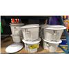 Image 1 : 16 CEILING MOUNTED SPECO TECHNOLOGIES SP-5MA/T, 5.25" 2-WAY COMMERCIAL CEILING SPEAKERS