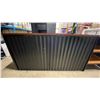 Image 6 : 2 PC METAL FRAME WOOD TOP RECEPTIONIST COUNTER APPROX 72"W/27"W  X 24"D X 37.5"H
