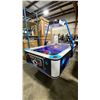 Image 1 : HOCKEY STARS COMMERCIAL COIN OPERATED MOBILE AIR HOCKEY TABLE WITH OVERHEAD DIGITAL DISPLAY