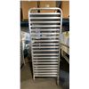 Image 2 : 20 TRAY ALUMINUM MOBILE COMMERCIAL BAKERS RACK WITH 20 COMMERCIAL BAKING SHEETS