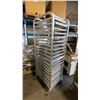 Image 3 : 20 TRAY ALUMINUM MOBILE COMMERCIAL BAKERS RACK WITH 20 COMMERCIAL BAKING SHEETS