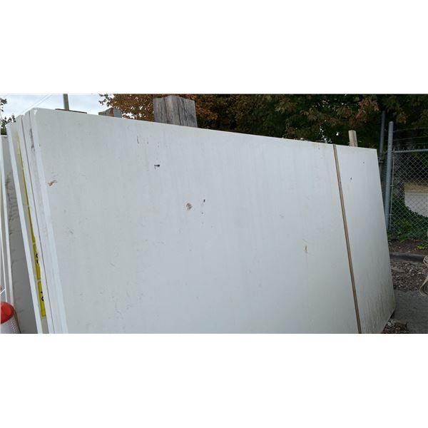 SAINT HELENS WHITE PRIMO STONE COUNTERTOP SLAB APPROX 10'L X 5' 4"W X 1 1/4" THICK