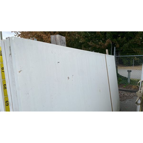 SAINT HELENS WHITE PRIMO STONE COUNTERTOP SLAB APPROX 10'L X 5' 4"W X 1 1/4" THICK