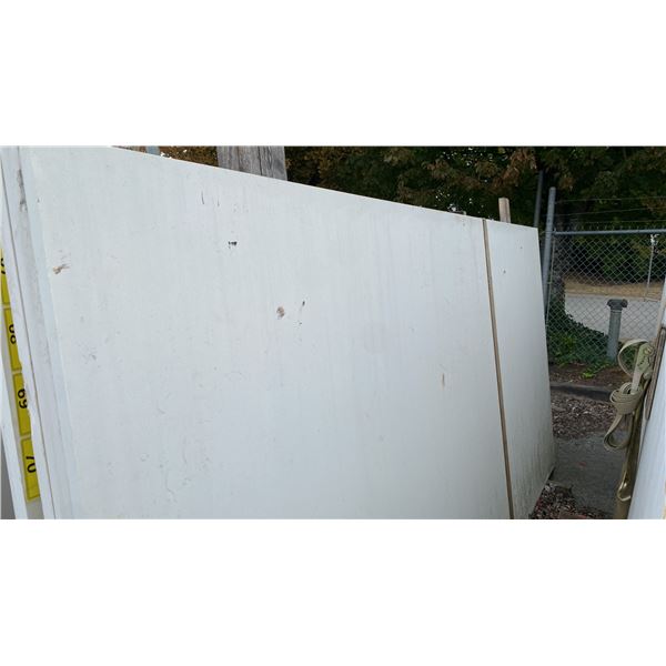 SAINT HELENS WHITE PRIMO STONE COUNTERTOP SLAB APPROX 10'L X 5' 4"W X 1 1/4" THICK