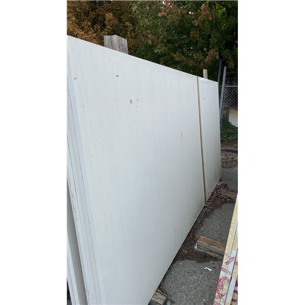 SAINT HELENS WHITE PRIMO STONE COUNTERTOP SLAB APPROX 10'L X 5' 4"W X 1 1/4" THICK