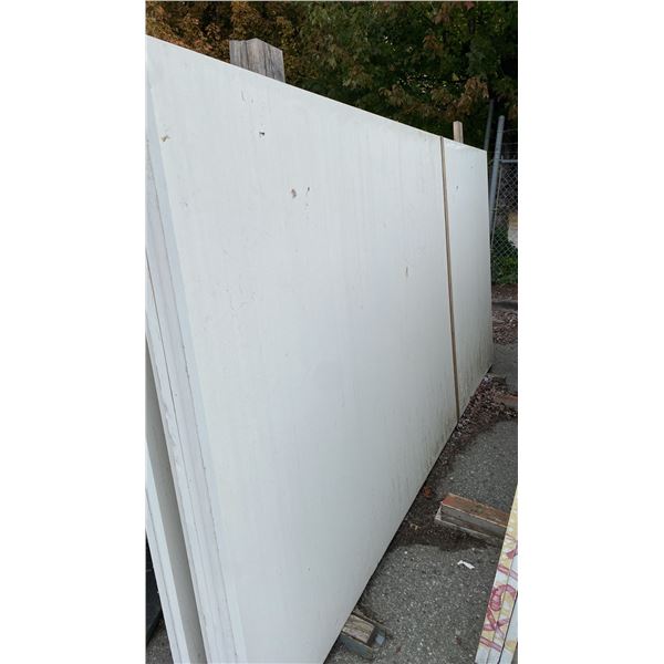 SAINT HELENS WHITE PRIMO STONE COUNTERTOP SLAB APPROX 10'L X 5' 4"W X 1 1/4" THICK