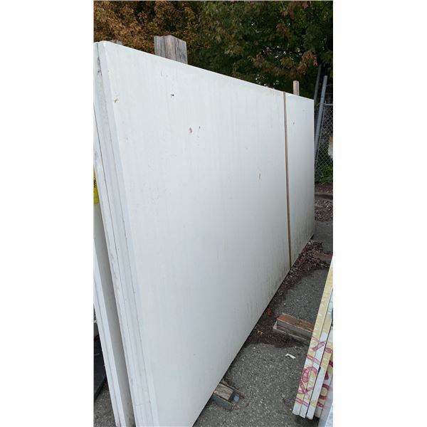 SAINT HELENS WHITE PRIMO STONE COUNTERTOP SLAB APPROX 10'L X 5' 4"W X 1 1/4" THICK